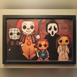 Horror Character Wall Art